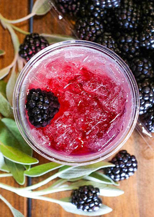 Cocktail - Blackberry Sage Spritzer